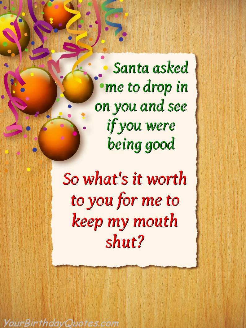 Naughty Christmas Jokes Pictures Wallpapers